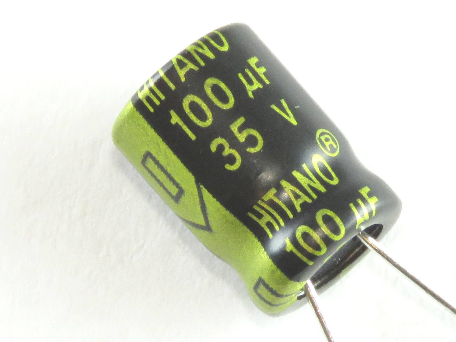 Condensateurs électrolytiques 100uF 35 V PANASONIC-Vendeur Britannique