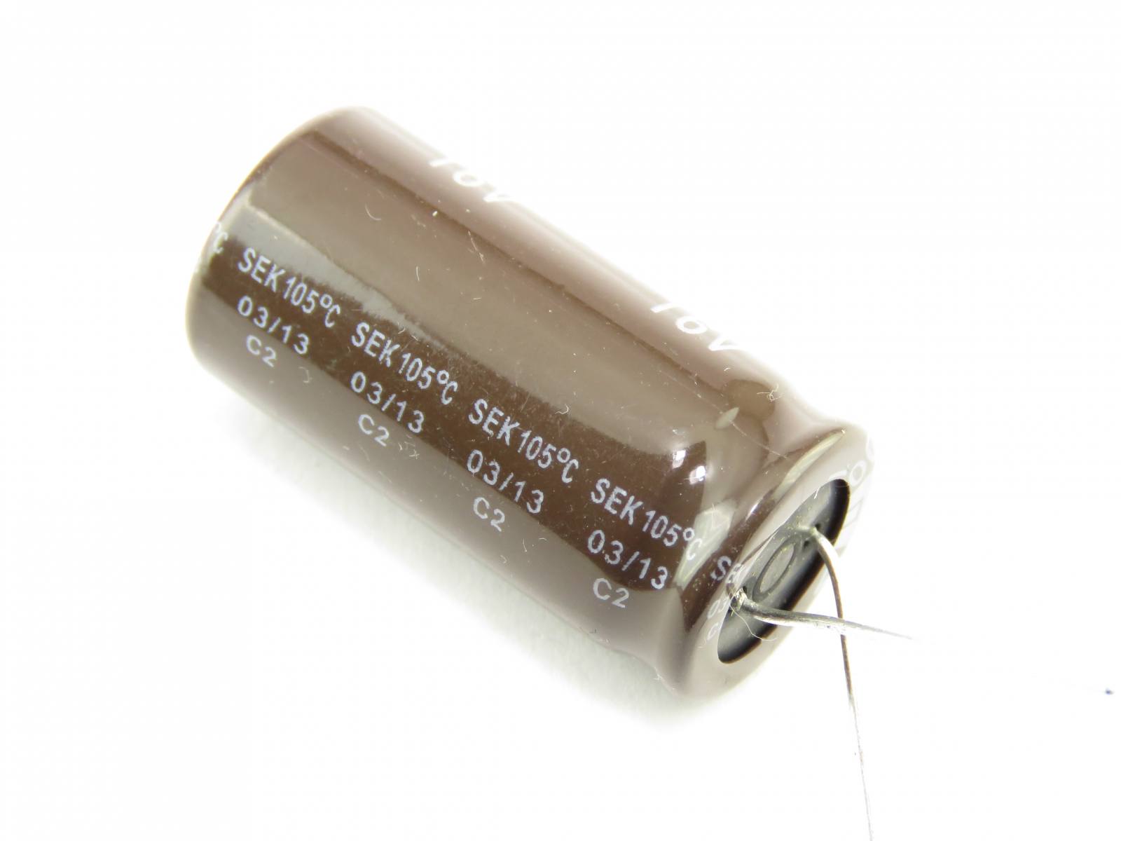 Condensateur chimique 10000uF 16V SE016M10K0B7F-1836 (image 2/2)