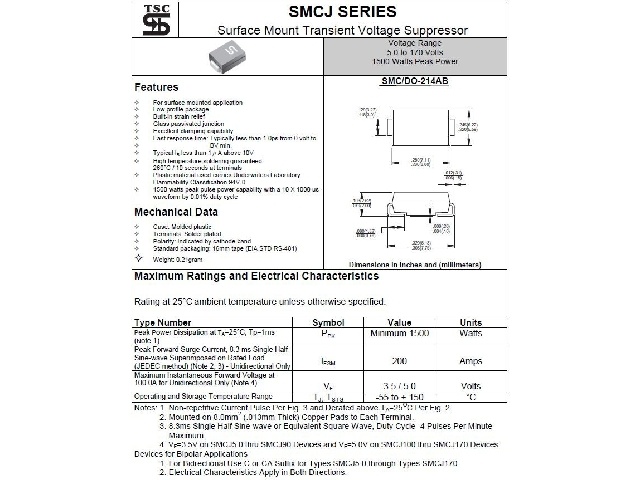 Diode Transil SMCJ12A