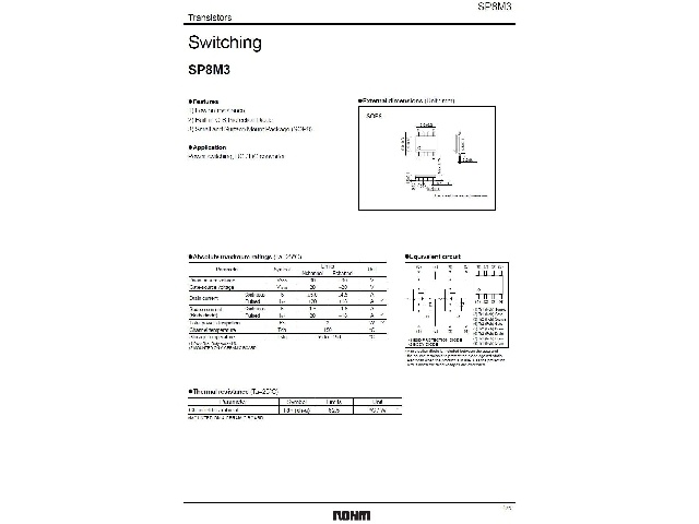 Transistor SP8M2