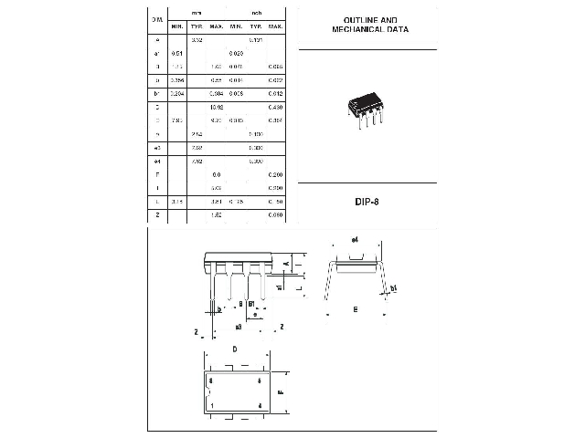 Mémoire EEPROM ST24LC21B
