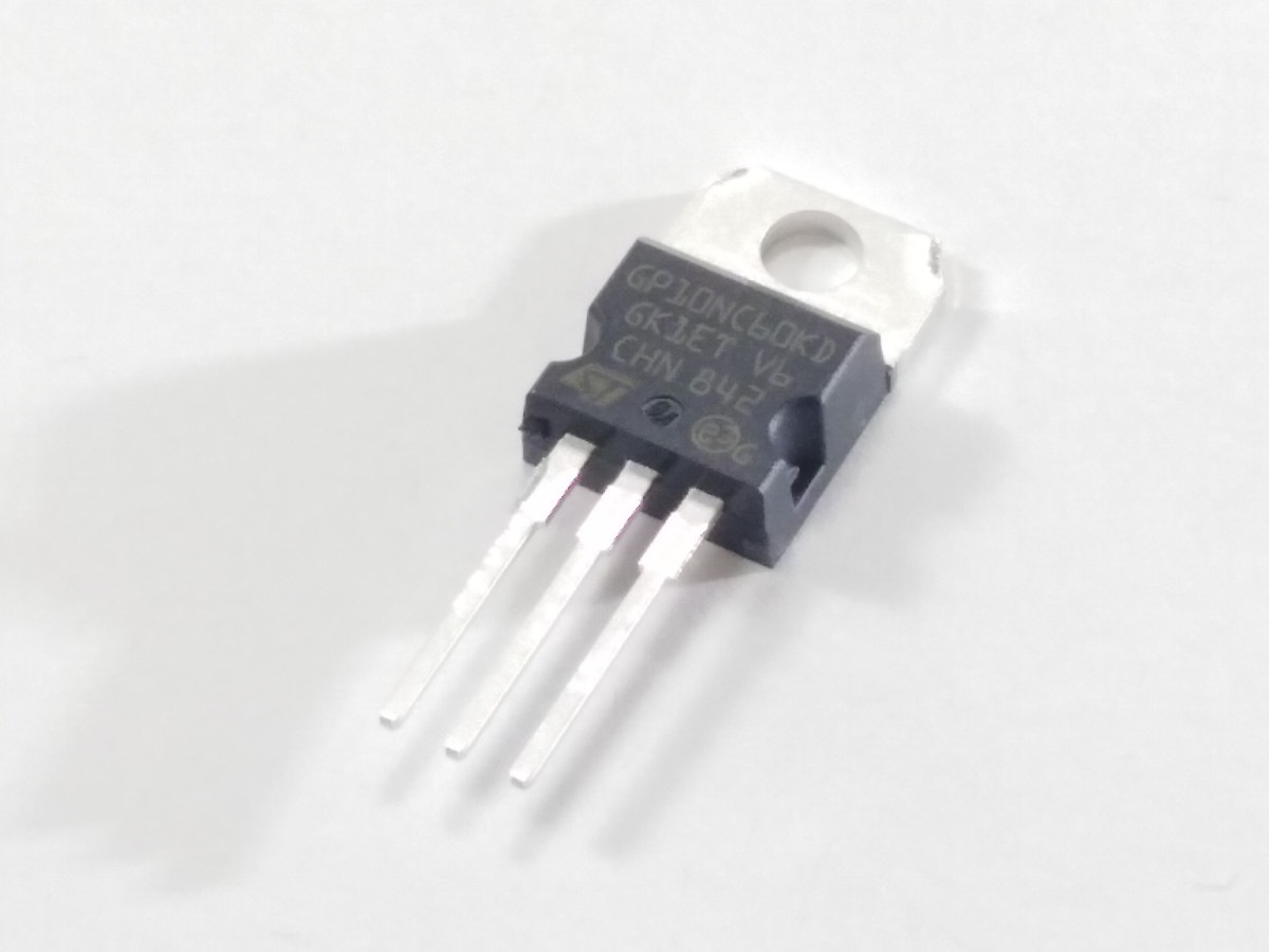 Transistor STGP10NC60KD