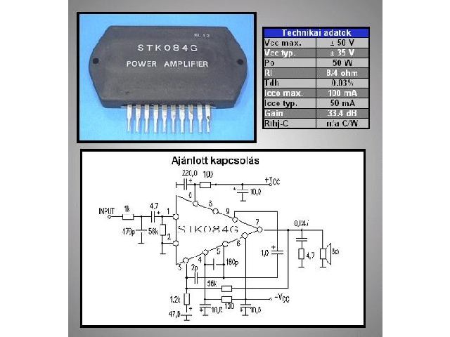 Circuit intégré STK084G