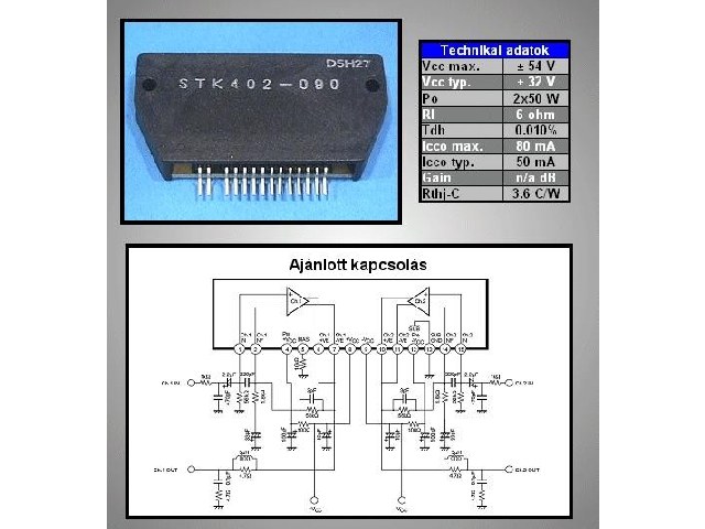 Circuit intégré STK402-090