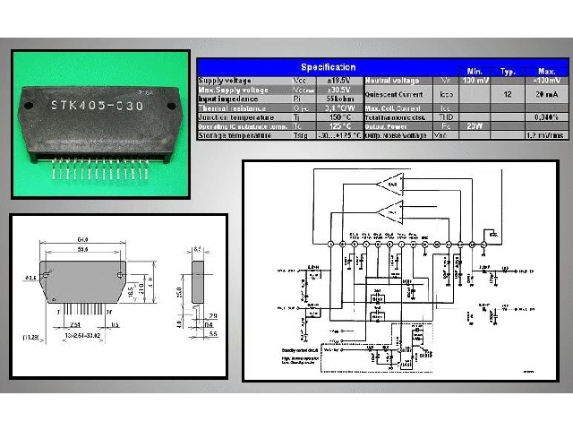 Stk453 030a схема усилителя