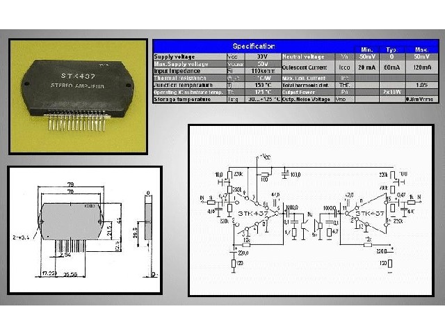 Circuit intégré STK437