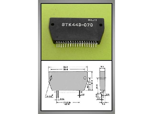 Circuit intégré STK443-070