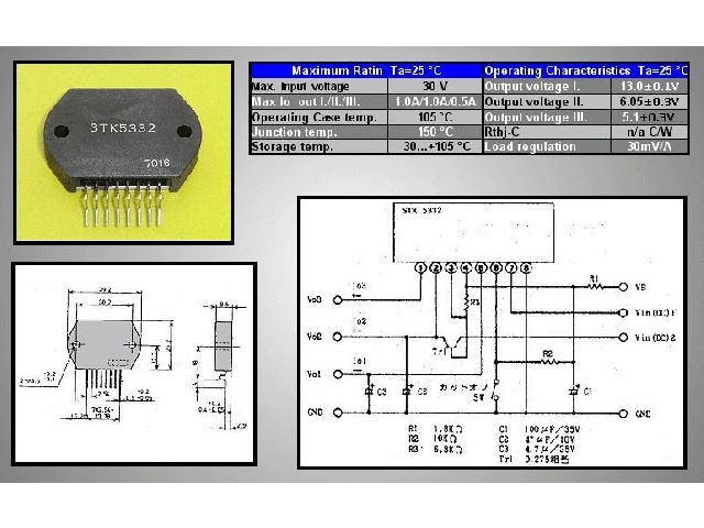 Circuit intégré STK5332