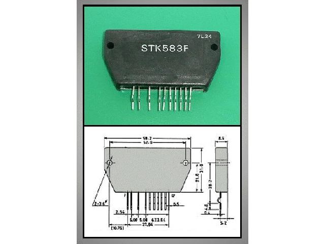 Circuit intégré STK583F