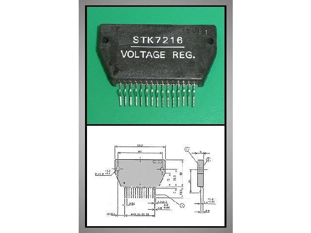 Circuit intégré STK7216