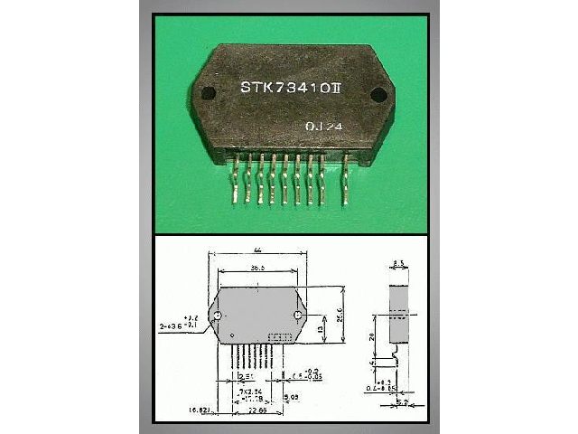 Circuit intégré STK73410II-PMC