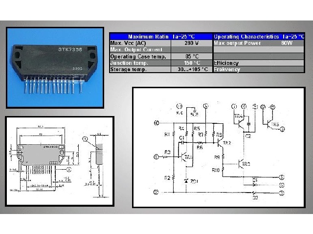 Circuit intégré STK7358