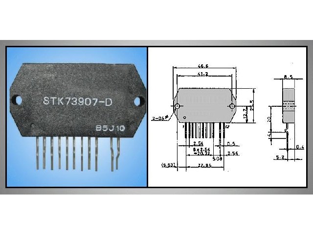 Circuit intégré STK73907D