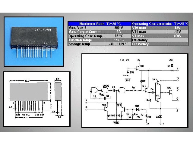 Circuit intégré STK7404
