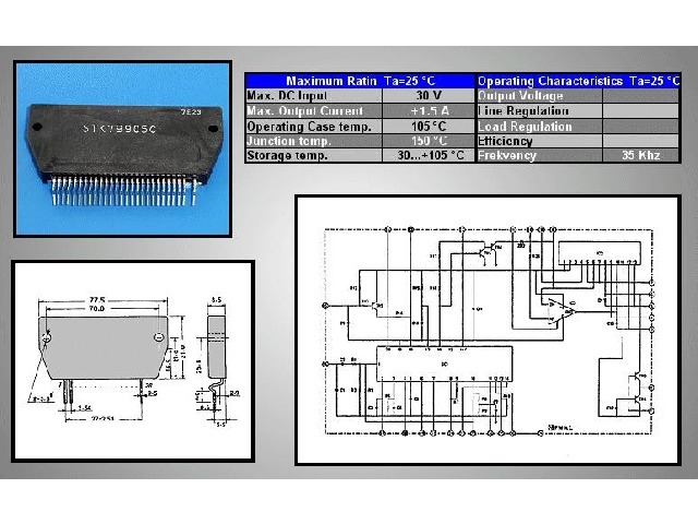 Circuit intégré STK79905C