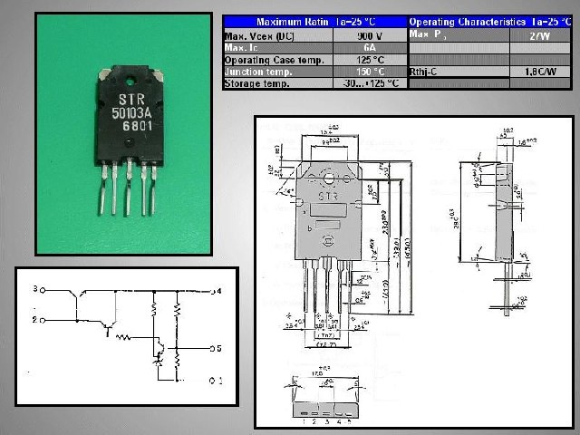 Circuit intégré STR50103A