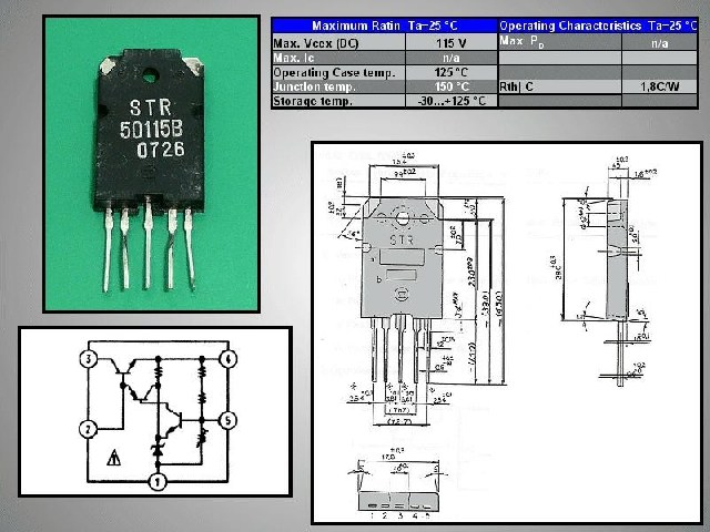 Circuit intégré STR50115B