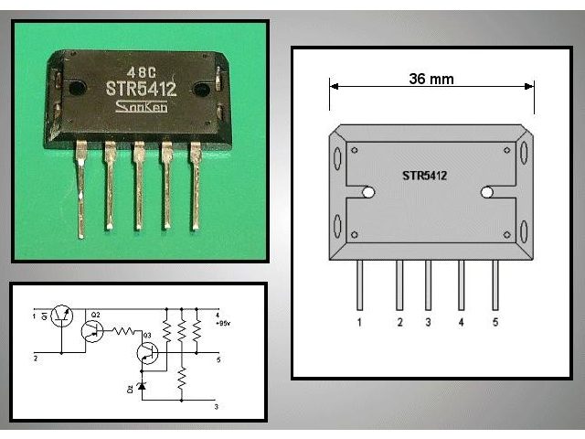 Circuit intégré STR5412