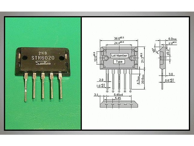 Circuit intégré STR6020