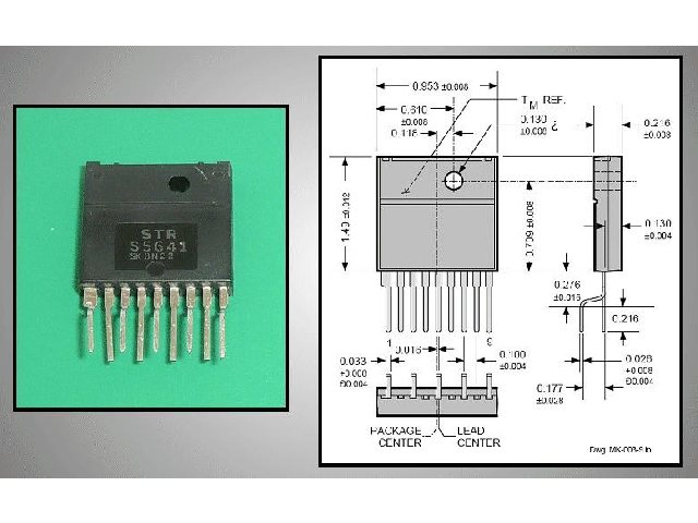 Circuit régulateur de tension à découpage STRS5641