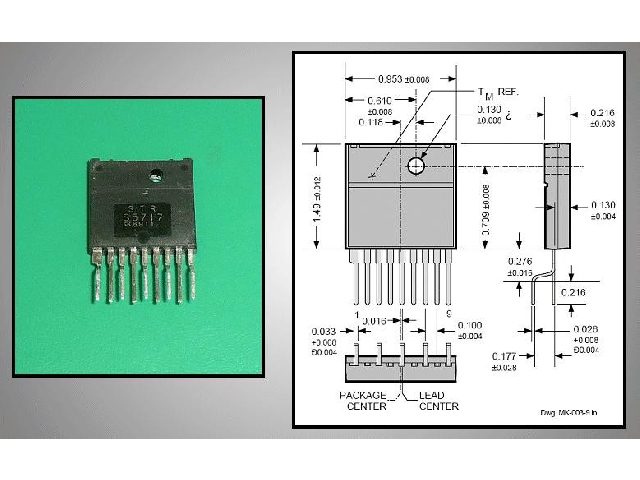 Circuit régulateur de tension à découpage STRS5717