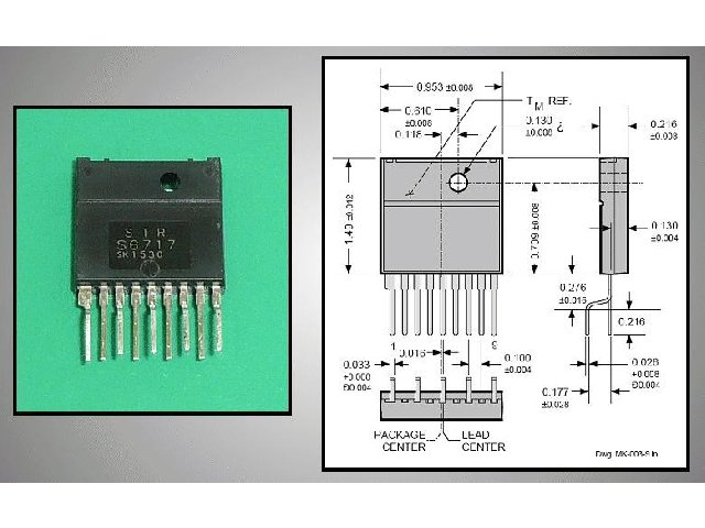 Circuit régulateur de tension à découpage STRS6717