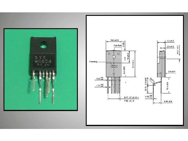 Circuit régulateur de tension à découpage STRW6654