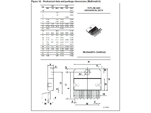 Circuit intégré STV5111