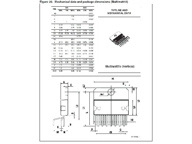 Circuit intégré STV5112