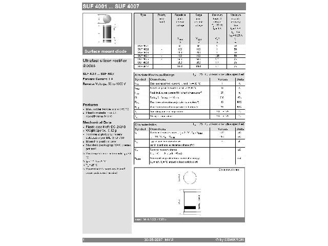 Diode SUF4003