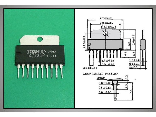 Circuit intégré TA7230P