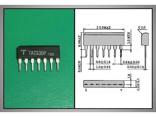 Circuit intégré TA7330P