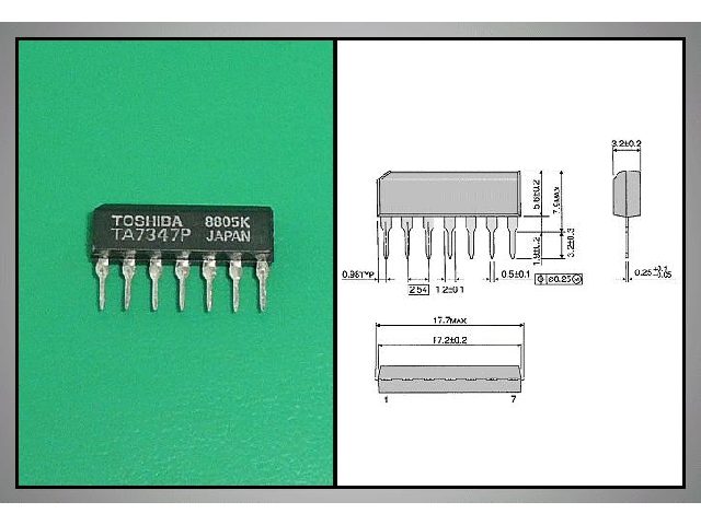 Circuit intégré TA7347P