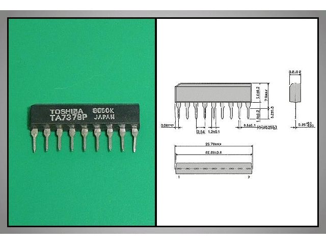 Circuit intégré TA7378P