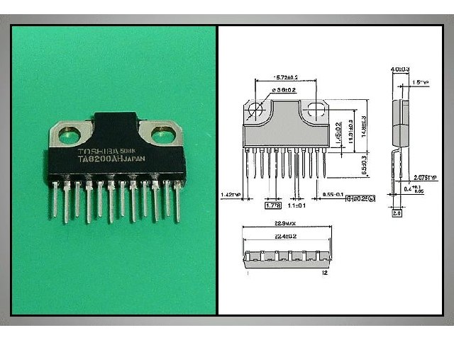 Circuit intégré TA8200AH