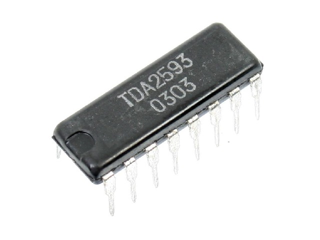 Circuit intégré TDA2593