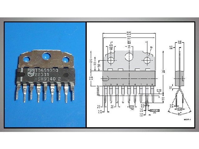 Circuit intégré TDA6100Q