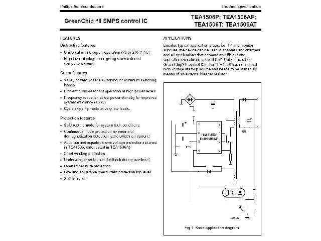 Circuit intégré TEA1506T