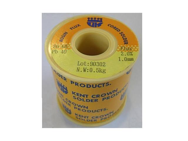 Bobine de fil de soudure 1mm TIN-500GR-1-0