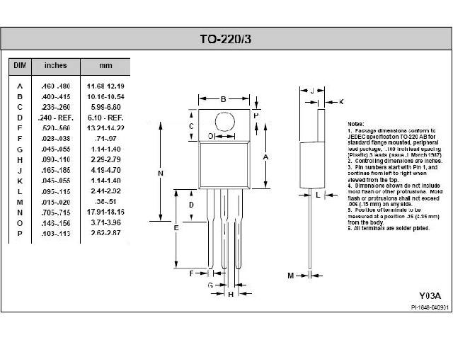 Circuit intégré TOP224YN