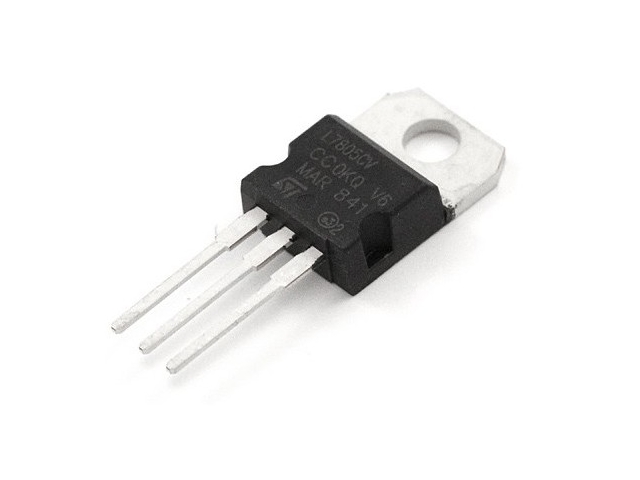 Circuit régulateur de tension positive UA7805-ST