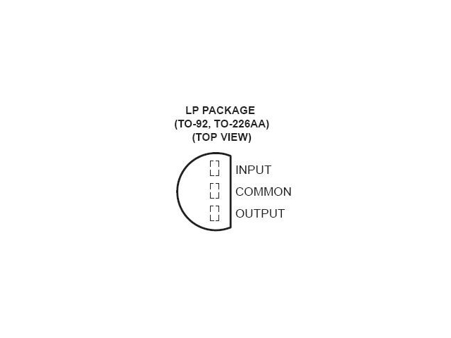 Circuit régulateur de tension positive UA78L02