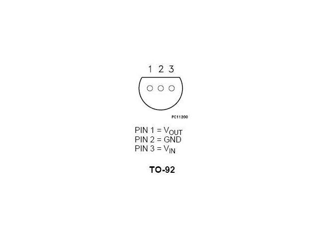 Circuit régulateur de tension positive UA78L033