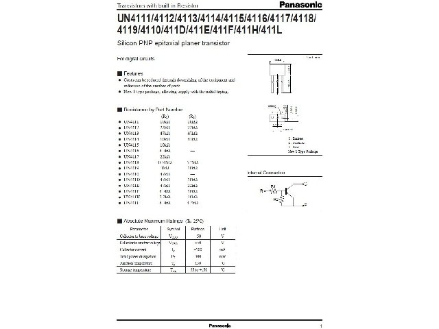 Transistor UN4111