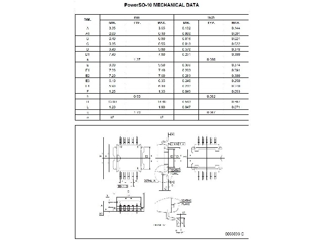 Circuit intégré VND600SP